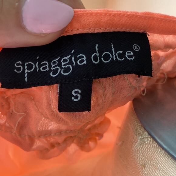 Spiaggia Dolce Coral Cover Up - Picture 7 of 8